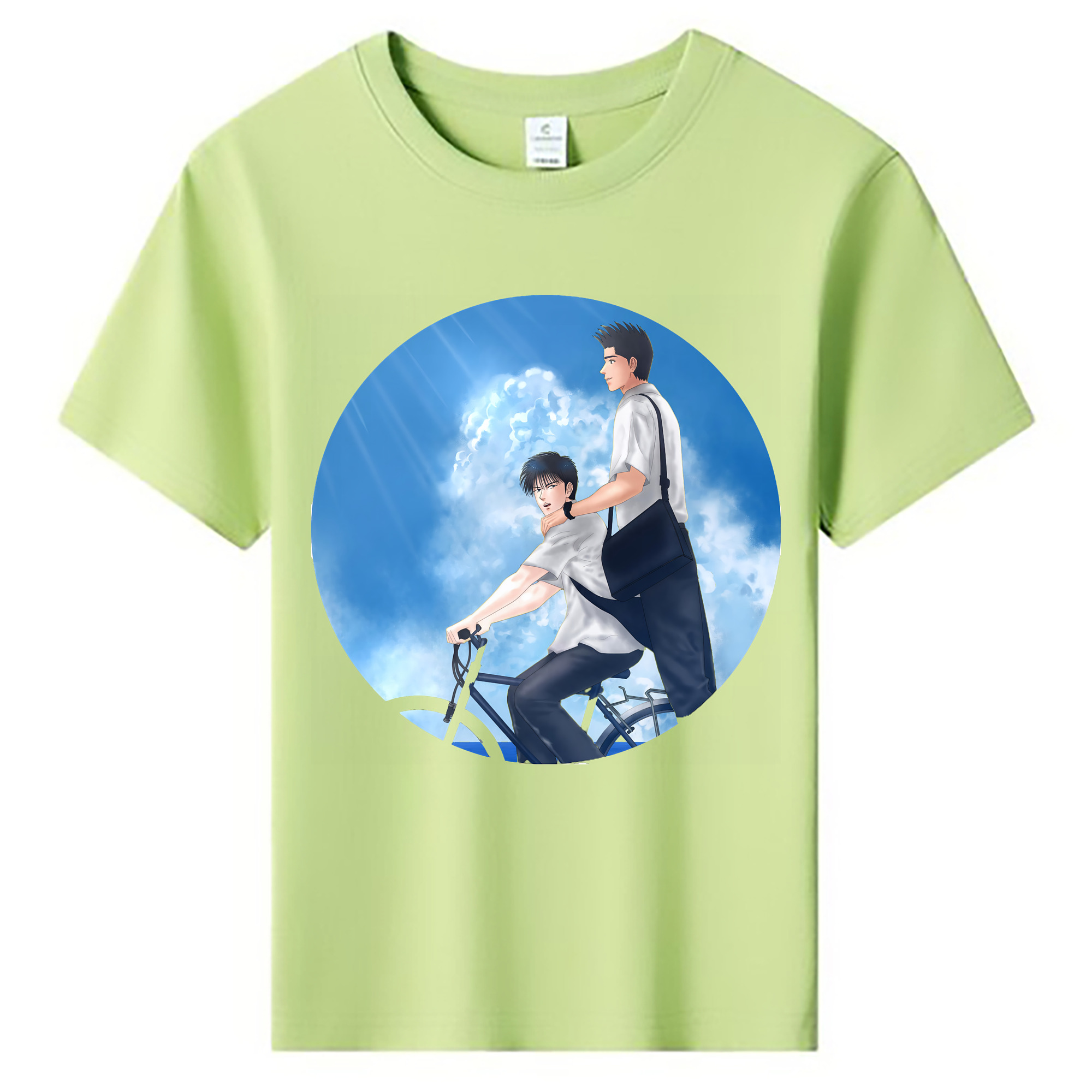 （画像用） SLAM DUNK／スラムダンク 綿100％キッズTシャツ（フロントプリント）